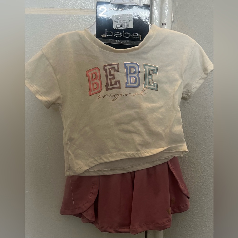Girls Bebe 2pc Set - Picture 2 of 4